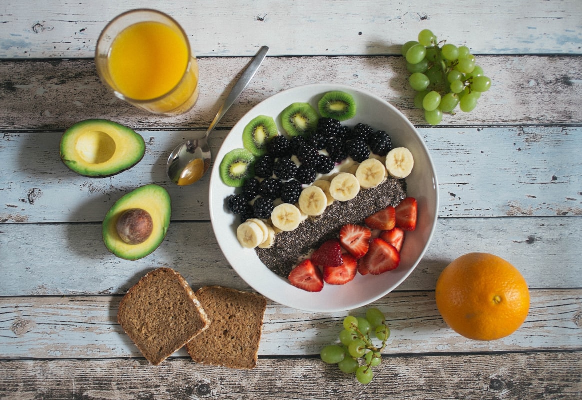 Gesunde Ernährung und ausgewogene Mahlzeiten